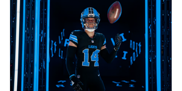 La nueva camiseta negra de los Detroit Lions regresa para la nueva temporada